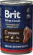 Влажный корм для собак Brit Premium by Nature с говядиной / 5051120 (410г) - 