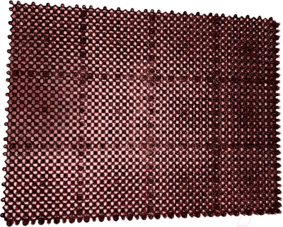 Коврик грязезащитный Пластизделие 55x78 (коричневый)
