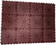 Коврик грязезащитный Пластизделие 55x78 (коричневый) - 