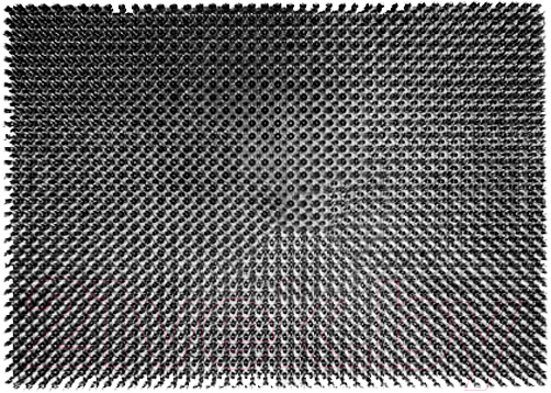 Коврик грязезащитный Пластизделие 55x78 (черный)