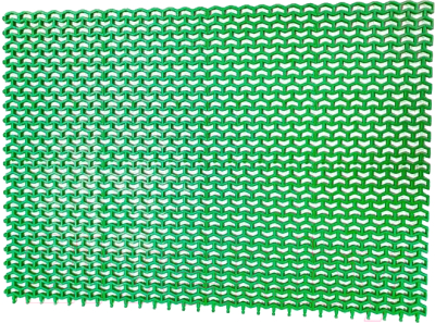 Коврик грязезащитный Пластизделие Пила мини 82x58 (зеленый)