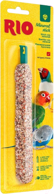 Лакомство для птиц Mealberry RIO Минеральная палочка для всех видов птиц (65г)