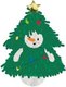 Игрушка для животных Miniso Christmas Series. Снеговик 5412 - 
