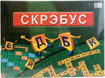 Настольная игра Huada Скрэбус / 2341831-0116R-4