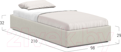 Двуспальная кровать Moon Family 1260 / MF004906