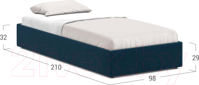 Двуспальная кровать Moon Family 1260 / К005060