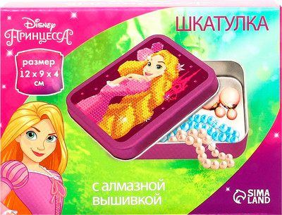 

Набор для творчества, Шкатулка. Принцессы. Рапунцель / 5504064