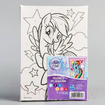Картина по номерам Hasbro My Little Pony. Радуга Дэш / 5199070