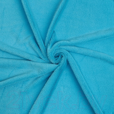 Ткань для творчества Страна Карнавалия Лоскут. Мех на трикотажной основе / 10114536 (голубой)