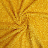Ткань для творчества Страна Карнавалия Лоскут. Мех на трикотажной основе / 10114553 (желтый) - 