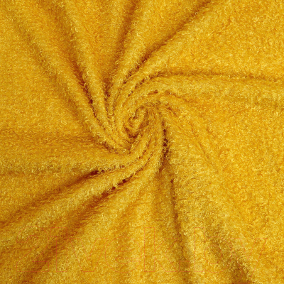 Ткань для творчества Страна Карнавалия Лоскут. Мех на трикотажной основе / 10114553 (желтый)