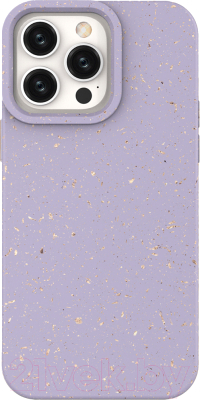 Чехол-накладка Case Recycle для iPhone 14 Pro Max (фиолетовый матовый)