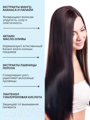 Шампунь для волос Masstige Hair Focus бессульфатный (400мл)