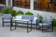 Миниатюра изображения товара Комплект садовой мебели Olsa Мишель-2 с1363