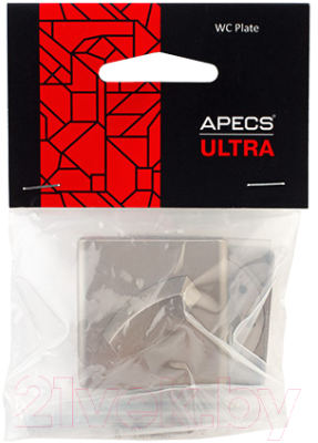 Фиксатор дверной защелки Apecs Ultra WC-6020-GRF