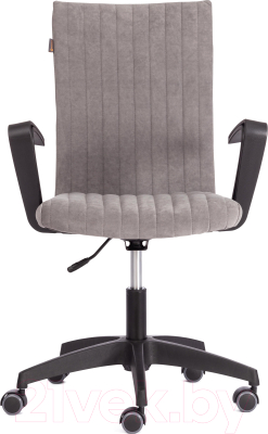 Кресло офисное Tetchair Spark флок (серый)