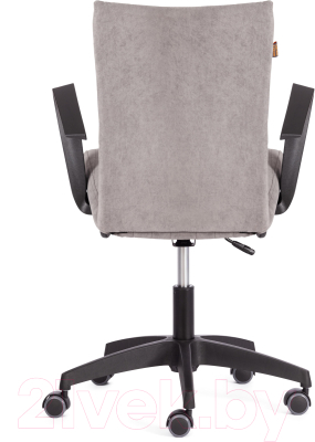 Кресло офисное Tetchair Spark флок (серый)