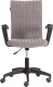 Кресло офисное Tetchair Spark флок (серый) - 
