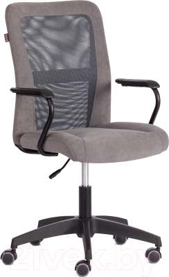 Кресло офисное Tetchair Staff флок (серый, 29/W-12)