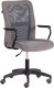 Кресло офисное Tetchair Staff флок (серый, 29/W-12) - 