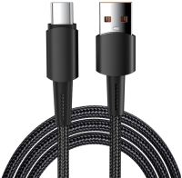 Кабель Rexant USB-A - Type-C / 18-7063 (1м, черный) - 