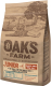 Сухой корм для собак Oak's Farm Беззерновой для щенков малых и миниатюр. пород. Лосось и криль (6.5кг) - 