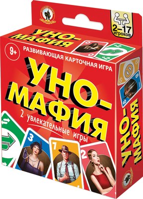 

Настольная игра, Уно-мафия мини / 04692
