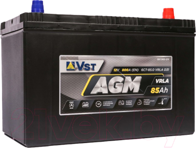 Автомобильный аккумулятор VST 585900075 (85 А/ч)