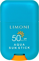 Крем солнцезащитный Limoni Aqua Sun Stick SPF 50+ РА++++ Стик (16.5г) - 