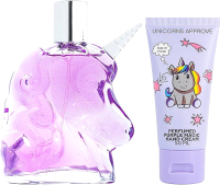 Парфюмерный набор Unicorns Approve Purple Magic Set Туалетная вода 100мл + Крем для рук 50мл - 