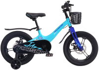 Детский велосипед Maxiscoo Jazz Pro 16 2024 / MSC-J1634P (мятный матовый) - 