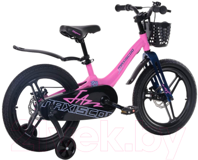 Детский велосипед Maxiscoo Jazz Pro 18 2024 / MSC-J1832P (розовый матовый)
