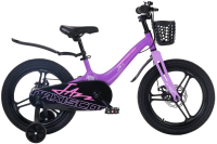 Детский велосипед Maxiscoo Jazz Pro 18 2024 / MSC-J1833P (фиолетовый матовый) - 