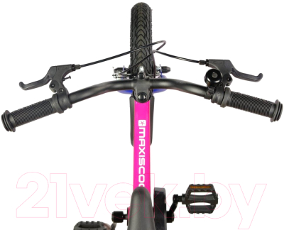 Детский велосипед Maxiscoo Air Стандарт Плюс 14 2024 / MSC-A1434 (розовый жемчуг)