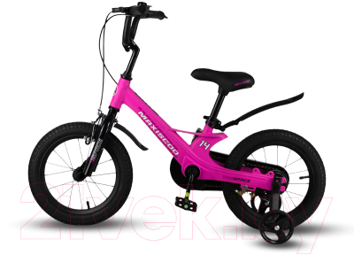 Детский велосипед Maxiscoo Space Стандарт Плюс 14 / MSC-S1432 (ультра розовый)