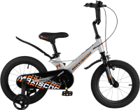 Детский велосипед Maxiscoo Space Стандарт Плюс 14 / MSC-S1433 (серый жемчуг) - 
