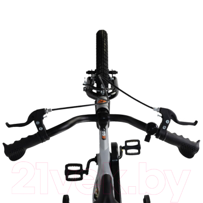 Детский велосипед Maxiscoo Space Стандарт Плюс 14 / MSC-S1433 (серый жемчуг)