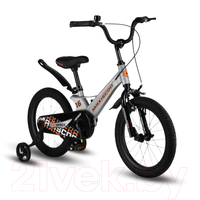 Детский велосипед Maxiscoo Space Стандарт 16 / MSC-S1633 (серый жемчуг)