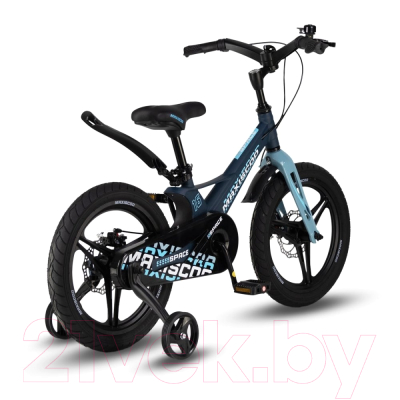 Детский велосипед Maxiscoo Space Deluxe 16 2024 / MSC-S1631D (матовый ультрамарин)