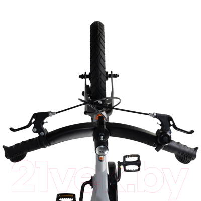 Детский велосипед Maxiscoo Space Deluxe 16 2024 / MSC-S1633D (серый жемчуг)