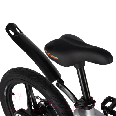 Детский велосипед Maxiscoo Space Deluxe 18 2024 / MSC-S1833D (серый жемчуг)