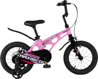 Детский велосипед Maxiscoo Cosmic Стандарт Плюс 14 2024 / MSC-C1431 (розовый матовый) - 