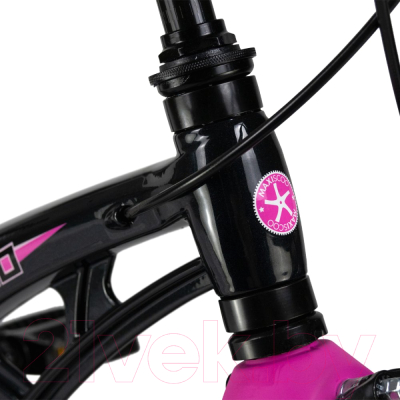 Детский велосипед Maxiscoo Cosmic Стандарт Плюс 14 2024 / MSC-C1432 (черный жемчуг)