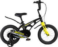 Детский велосипед Maxiscoo Cosmic Стандарт Плюс 14 2024 / MSC-C1435 (мокрый антрацит) - 