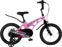 Детский велосипед Maxiscoo Cosmic Стандарт 16 2024 / MSC-C1631 (розовый матовый) - 