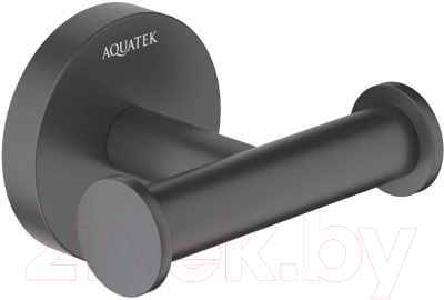 Крючок для ванной Aquatek Оберон AQ4202MB (черный матовый)
