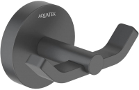 Крючок для ванной Aquatek Бетта AQ4602MB (черный матовый) - 
