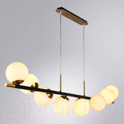 Люстра Arte Lamp Alcor A2224SP-8BK