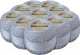 Пряжа для вязания Yarnart Camellia 70% полиэстер, 30% металлик 190м / 411 (10шт, серебряный) - 