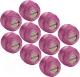 Пряжа для вязания Yarnart Camellia 70% полиэстер, 30% металлик 190м / 415 (10шт, светло-фиолетовый) - 